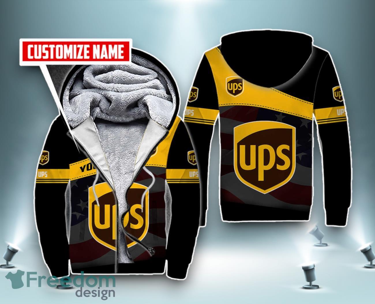 Ups 3D Shirt All Over Print Custom Name Best Quality For Men Women image Ups 3D Shirt All Over Print Custom Name Best Quality For Men Women Product Photo 2