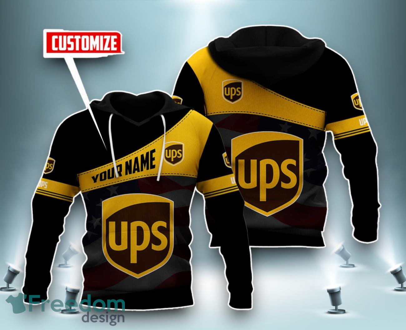 Ups 3D Shirt All Over Print Custom Name Best Quality For Men Women Ups 3D Shirt All Over Print Custom Name Best Quality For Men Women Product Photo 4