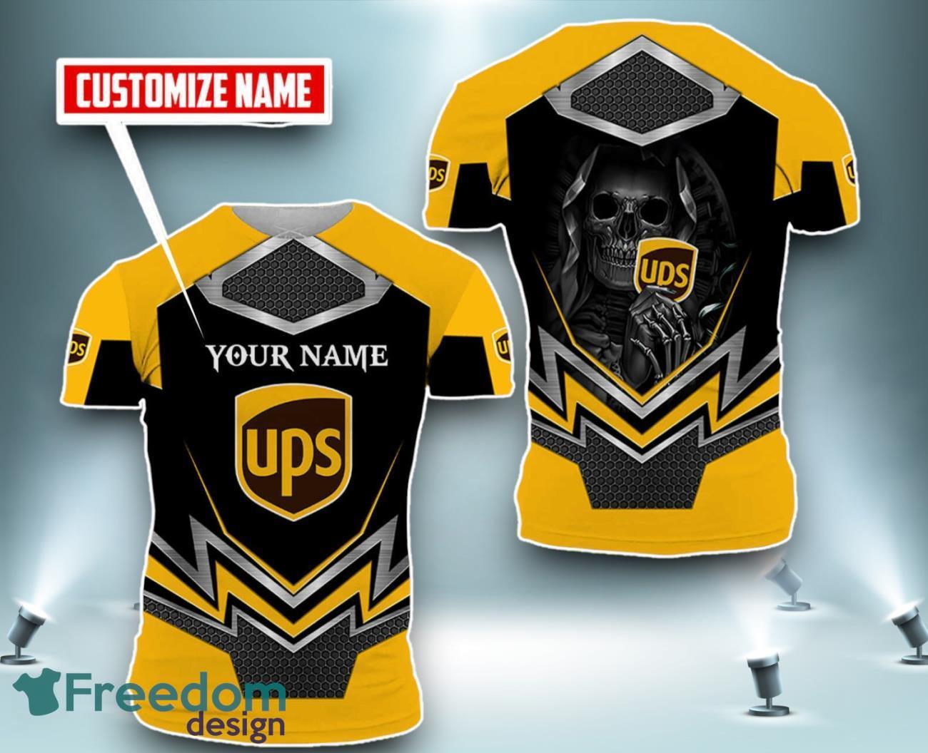 Ups 3D Shirt All Over Print Custom Name Dynamic Style Gift For Men Women Ups 3D Shirt All Over Print Custom Name Dynamic Style Gift For Men Women Product Photo 4
