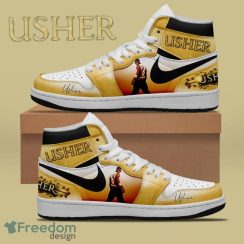 Usher Air Jordan 1 High Top Shoes