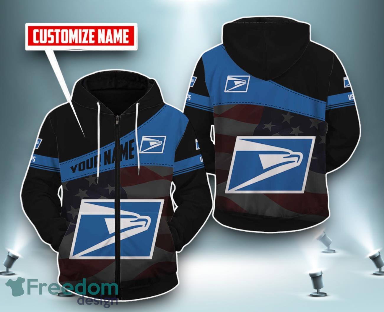 Usps 3D Shirt All Over Print Custom Name Style Gift For Men Women image Usps 3D Shirt All Over Print Custom Name Style Gift For Men Women Product Photo 1