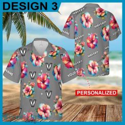 Valtra Tractor Flower Vintage Beach New All Over Print Hawaiian Shirt Men And Women Gift Custom Name - Valtra Tractor Flower Vintage Hawaiian Shirt Style 3