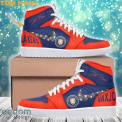 Vaxjo Lakers SHL & HockeyAllsvenskan Personalized Air Jordan Hightop Shoes