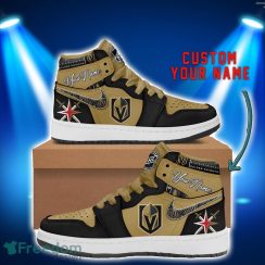 Vegas Golden Knights Ciustom Name Air Jordan 1 Hightop Shoes Men Women Sneakers Gift Vegas Golden Knights Ciustom Name Air Jordan 1 Hightop Shoes Men Women Sneakers Gift
