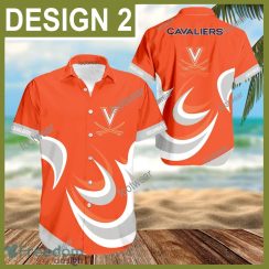 Virginia Cavaliers 3D Hawaiian Shirt For Men Gifts New Trending Shirts Beach Holiday Summer - NCAA Virginia Cavaliers 3D Hawaiian Shirt Pattern Style 2