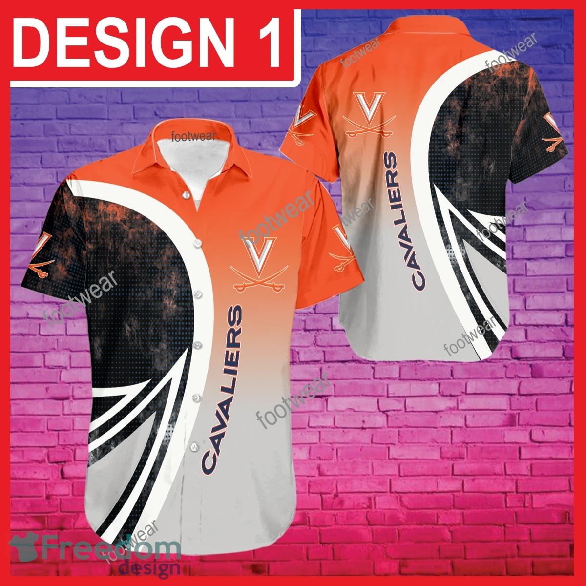 Virginia Cavaliers 3D Hawaiian Shirt For Men Gifts New Trending Shirts Beach Holiday Summer image Virginia Cavaliers 3D Hawaiian Shirt For Men Gifts New Trending Shirts Beach Holiday Summer - NCAA Virginia Cavaliers 3D Hawaiian Shirt Pattern Style 1