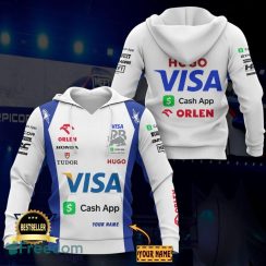 Visa Cash App RB 2024 3D Hoodie, Zip Hoodie, T Shirt, 3D Bomber AOP Custom Name Visa Cash App RB 2024 3D Hoodie, Zip Hoodie, T Shirt, 3D Bomber AOP Custom Name