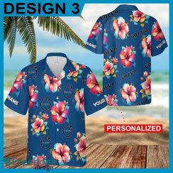Volvo Car Racing Flower Vintage Resort New Aloha Hawaiian Shirt For Men And Women Custom Name - Volvo Car Racing Flower Vintage Hawaiian Shirt Style 3