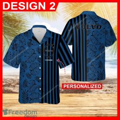Volvo Car Racing Resort New Aloha Hawaiian Shirt For Men And Women Custom Name - Volvo Car Racing Hawaiian Shirt Personalized Photo 2
