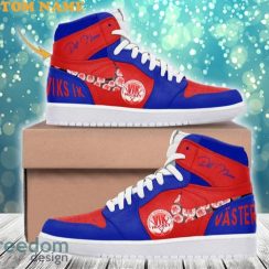 Västerviks IK SHL & HockeyAllsvenskan Personalized Air Jordan Hightop Shoes