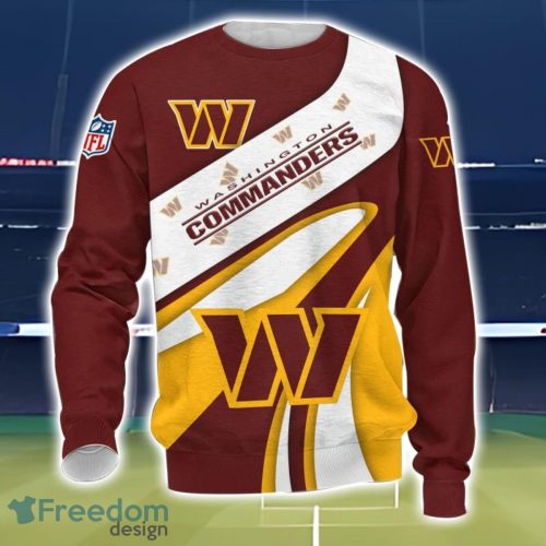 Washington Football Team 3D All Over Printed T-Shirt Sweatshirt Hoodie Product Photo 3