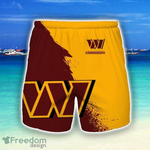 Washington Football Team 3D Shorts Summer Holiday Gift For Men Fans Product Photo 1