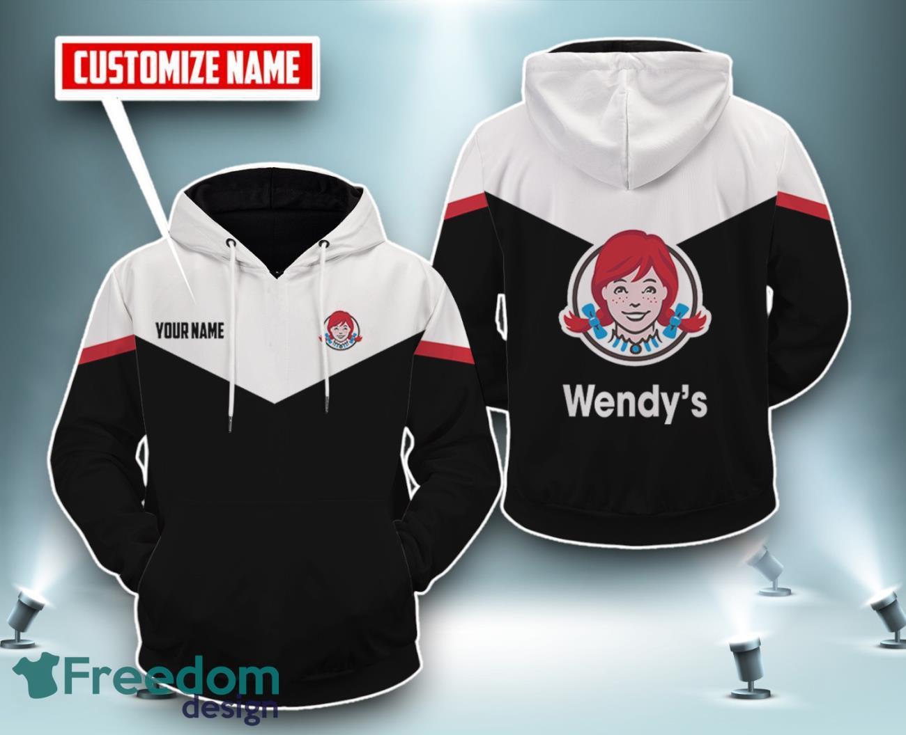 Wendy's 3D Shirt All Over Print Custom Name Unique Style For Men Women Wendy's 3D Shirt All Over Print Custom Name Unique Style For Men Women Product Photo 3