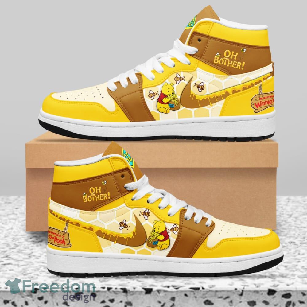 Winnie the Pooh Air Jordan 1 High Top Shoes image Winnie the Pooh Air Jordan 1 High Top Shoes - Winnie the Pooh Air Jordan 1 High Top Shoes_2
