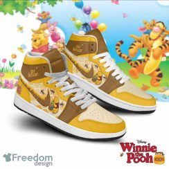 Winnie the Pooh Air Jordan 1 High Top Shoes Winnie the Pooh Air Jordan 1 High Top Shoes