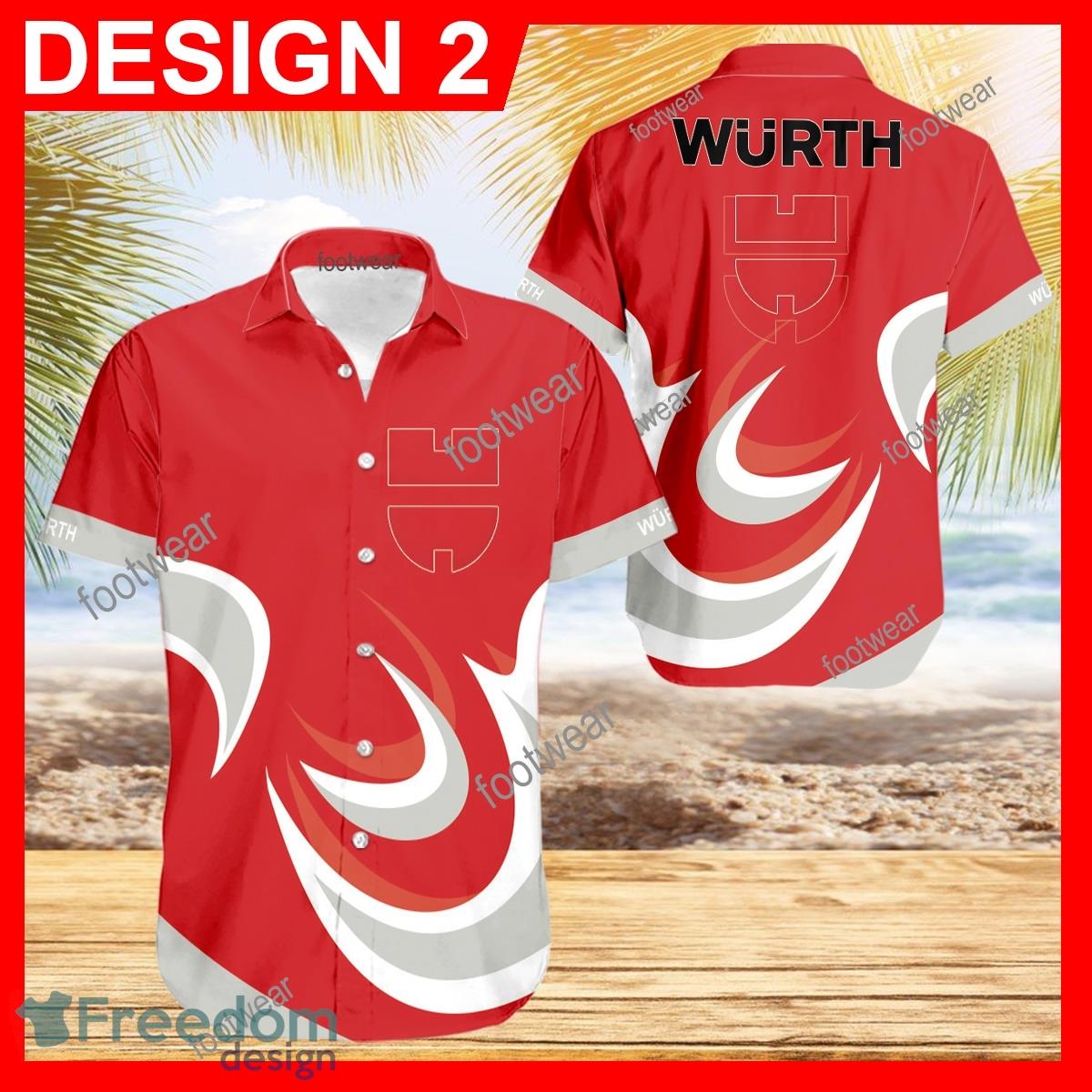 WÜRTH Hawaiian Shirt Brand Design For Men Gifts New Trending Beach Holiday Summer image WÜRTH Hawaiian Shirt Brand Design For Men Gifts New Trending Beach Holiday Summer - WÜRTH Hawaiian Shirt Brand Style 2