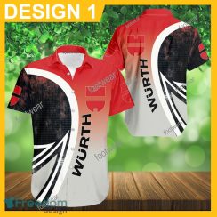 WÜRTH Hawaiian Shirt Brand Design For Men Gifts New Trending Beach Holiday Summer WÜRTH Hawaiian Shirt Brand Design For Men Gifts New Trending Beach Holiday Summer