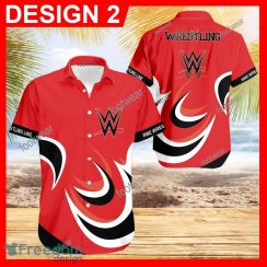 WWE Wrestling Line Hawaiian Shirt Brand Design For Men Gifts New Trending Beach Holiday Summer - WWE Wrestling Line Hawaiian Shirt Brand Style 2
