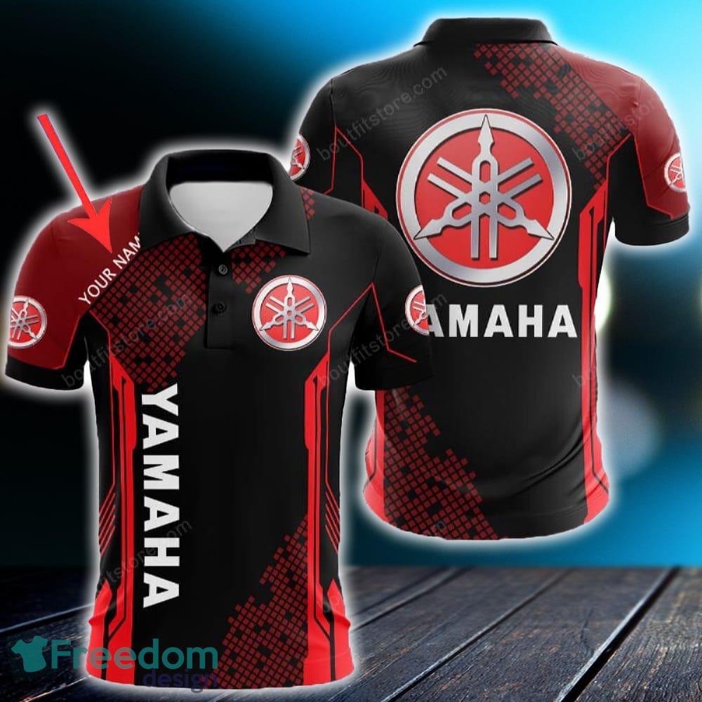Yamaha 3D Polo Shirt Custom Name Logo Car For Mens Gift Golf image Yamaha 3D Polo Shirt Custom Name Logo Car For Mens Gift Golf - Yamaha 3D Polo Shirt Custom Name Logo Car For Mens Gift Golf