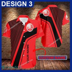 Yamaha Motorcycle Surf Logo Beach Hawaiian Shirt Men And Women Gift Custom Name - Yamaha Motorcycle Hawaiian Shirt Personalized Photo 3