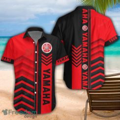 Yamaha Red Hawaiian Shirt Men Women Beach Gift Custom Name