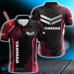 Yanmar 3D Polo Shirt Custom Name Logo Car For Mens Gift Golf