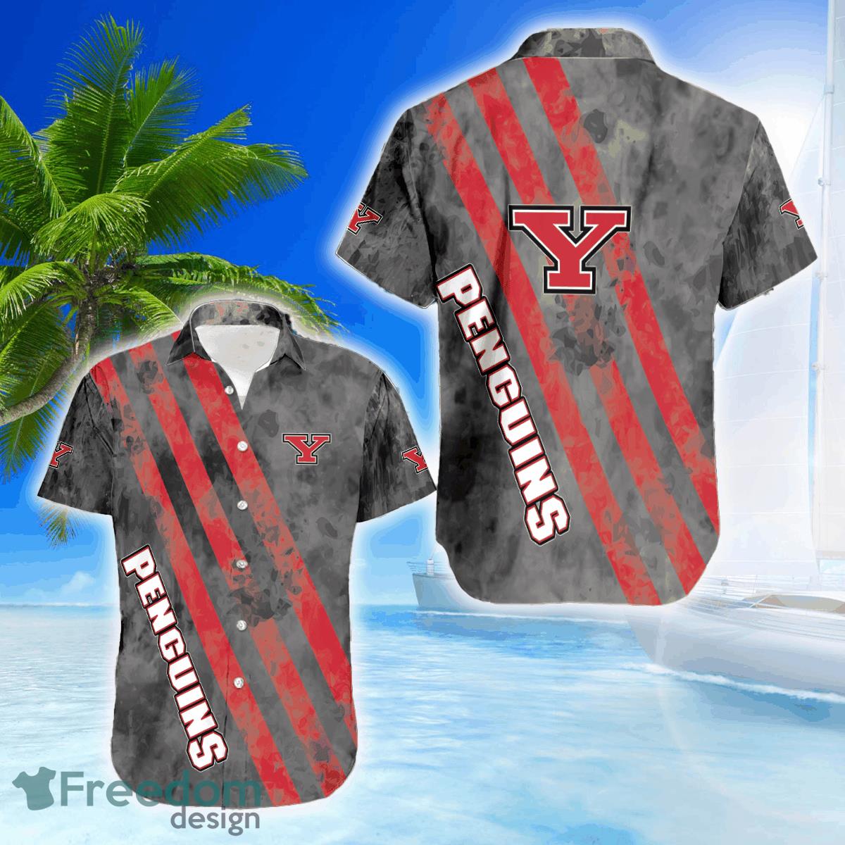 Youngstown State Penguins Hawaiian Shirt Style New Stripes Gift For Fans Summer image Youngstown State Penguins Hawaiian Shirt Style New Stripes Gift For Fans Summer - Youngstown State Penguins Hawaiian Shirt Style New Stripes Gift For Fans Summer
