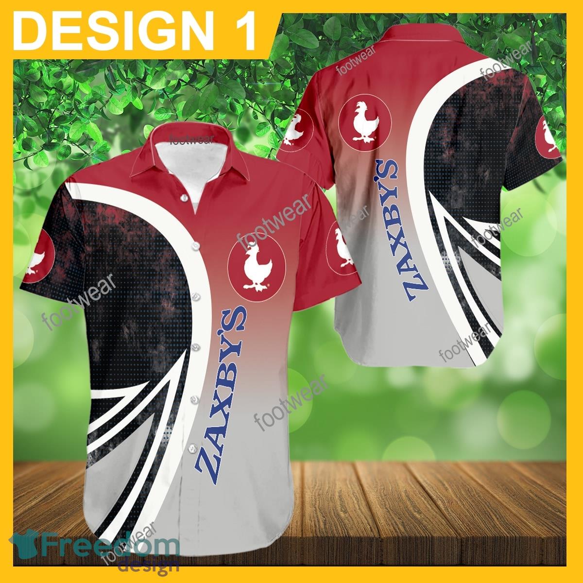 ZAXBY S Hawaiian Shirt Brand Design For Men Gifts New Trending Beach Holiday Summer image ZAXBY_S Hawaiian Shirt Brand Design For Men Gifts New Trending Beach Holiday Summer - ZAXBY_S Hawaiian Shirt Brand Style 1