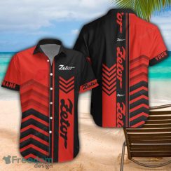 Zetor Red Hawaiian Shirt Men Women Beach Gift Custom Name