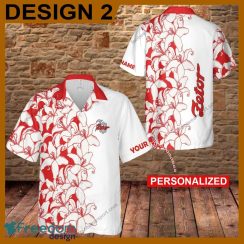 Zetor Tractor Flower Vintage Exotic New AOP Hawaiian Shirt Gift For Fans Custom Name - Zetor Tractor Flower Vintage Hawaiian Shirt Style 2