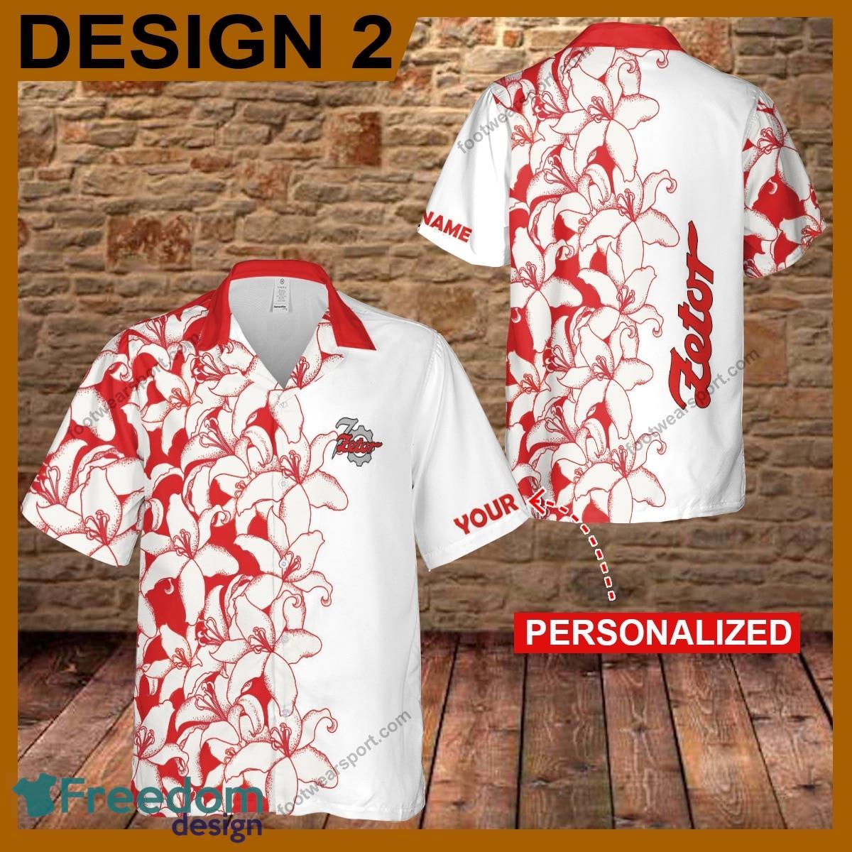 Zetor Tractor Flower Vintage Exotic New AOP Hawaiian Shirt Gift For Fans Custom Name image Zetor Tractor Flower Vintage Exotic New AOP Hawaiian Shirt Gift For Fans Custom Name - Zetor Tractor Flower Vintage Hawaiian Shirt Style 2