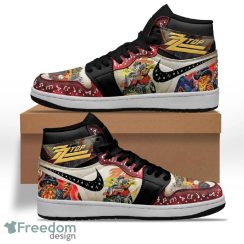 ZZ Top Air Jordan 1 High Top Shoes - ZZ Top Air Jordan 1 High Top Shoes_2