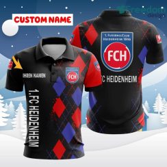 1. Fc Heidenheim 3D Printed Polo Shirt Fanatic Flair Gift For Men And Women Custom Name