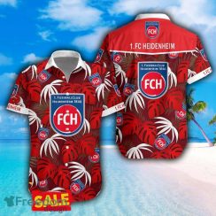 1. FC Heidenheim Hawaiian Shirt Beach Tropical Leaf For Men Women Fans