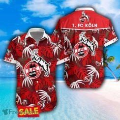 1. FC Koln Hawaiian Shirt Beach Tropical Leaf For Men Women Fans