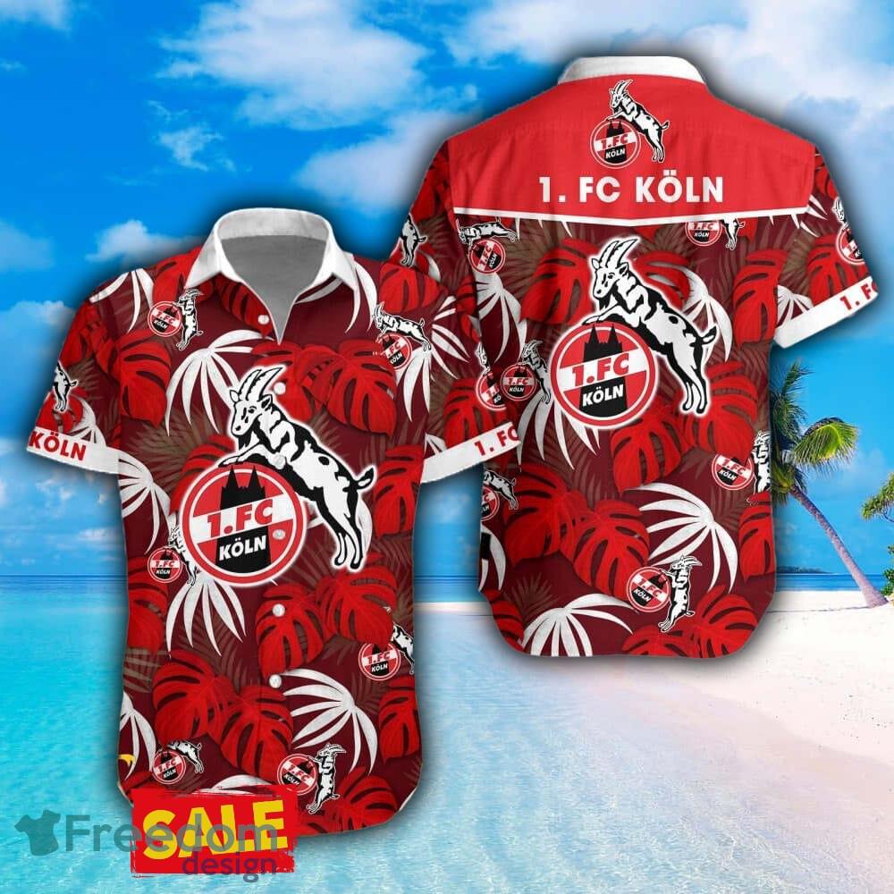 1. FC Koln Hawaiian Shirt Beach Tropical Leaf For Men Women Fans image 1. FC Koln Hawaiian Shirt Beach Tropical Leaf For Men Women Fans - 1. FC Koln Hawaiian Shirt Beach Tropical Leaf For Men Women Fans