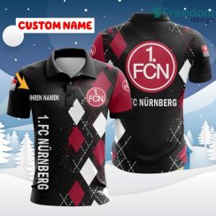 1. Fc Nurnberg 3D Printed Polo Shirt Fanatic Flair Gift For Men And Women Custom Name