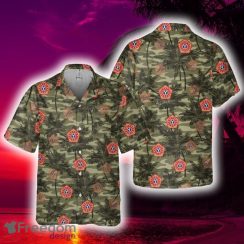 108th Sustainment Brigade (United States) Of Illinois Army National Guard Pocket Hawaiian Shirt