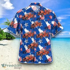 1923 La France Fire Engine, 4th Of July Hawaiian Shirt Special Edition Aloha Shirt Product Photo 2