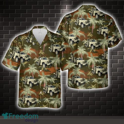 1940-1943 DIAMOND T 969 US military Wrecker WWII Hawaiian Shirt Beach Holiday Product Photo 1