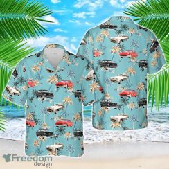 1955 Oldsmobile Super 88 Hawaiian Shirt Summer Beach Shirt Product Photo 1