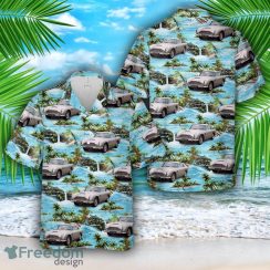 1963 Aston Martin DB5 Silver Hawaiian Shirt Summer Beach Shirt Product Photo 1