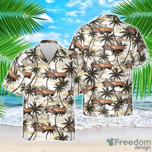 1963 Chevrolet Corvette Asteroid Hawaiian Shirt Aloha Beach Shirt Product Photo 1