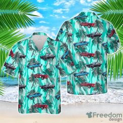 1968 Ford Mustang GT Fastback Hawaiian Shirt Aloha Beach Shirt