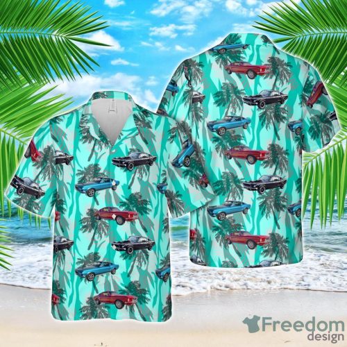 1968 Ford Mustang GT Fastback Hawaiian Shirt Aloha Beach Shirt Product Photo 1