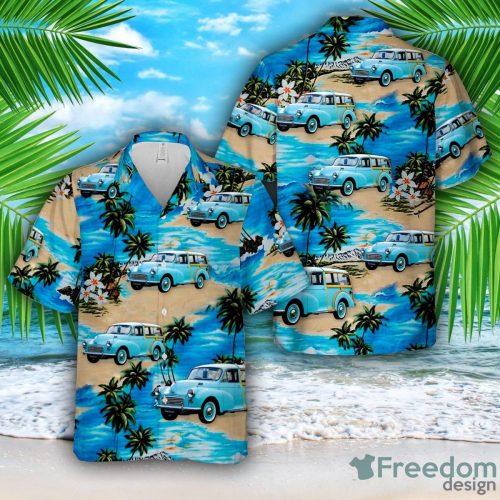 1970 Morris Minor 1000 Traveller Hawaiian Shirt Aloha Beach Shirt Product Photo 1