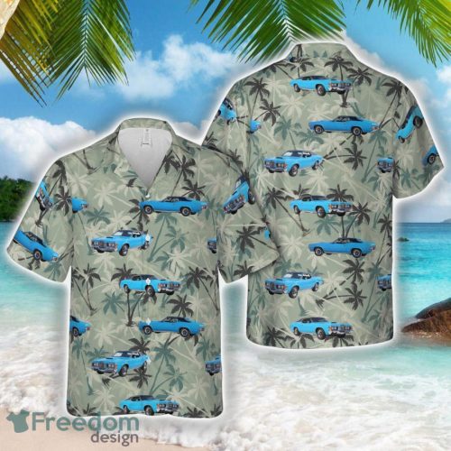 1971 Mercury Cougar XR7 429 Cobra Jet Hawaiian Shirt 3D Printed Shirt Product Photo 1