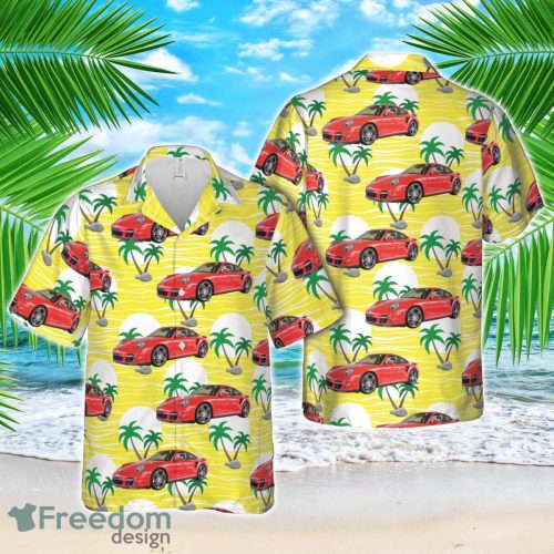 2006 Porsche 911 (997) 3.6 Turbo Tiptronic S Coupe Hawaiian Shirt Summer Beach Shirt Product Photo 1