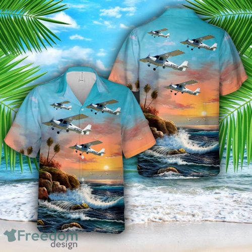 2011 Cessna 162 Skycatcher Hawaiian Shirt Hoilday Gift Product Photo 1