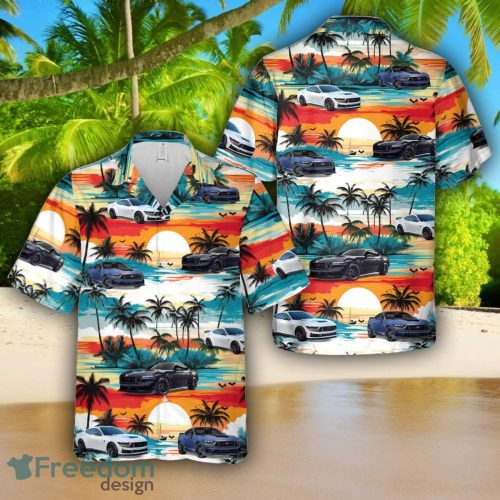 2024 Mustang Dark Horse Hawaiian Shirt 3D Printed Shirt Product Photo 1